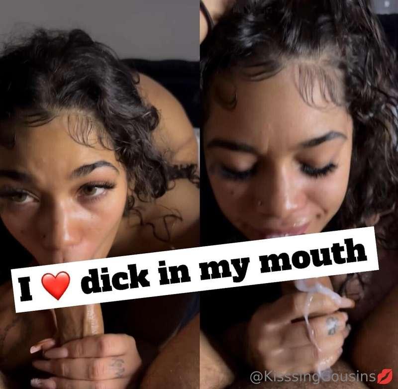 I ❤️ dick in my mouth🤤👄I don’t care I let this ugly ass guy ..
