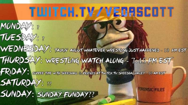 TWITCH SCHEDULE! 