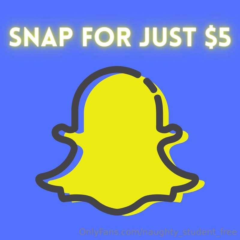 ### SNAP FOR JUST $5 FOR THE FIRST 2 FANS!😈🍆💦