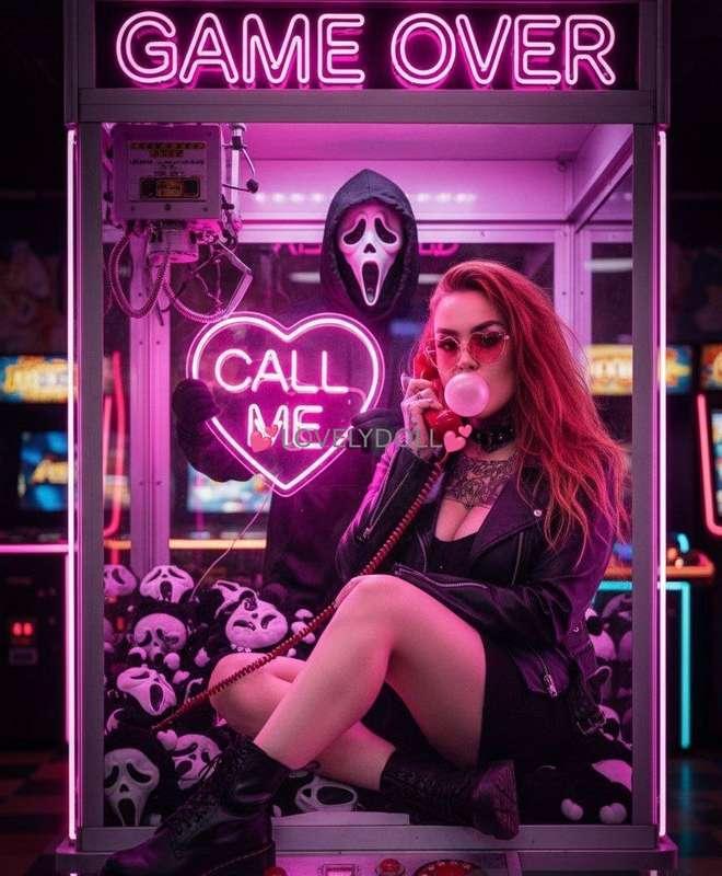 Sitting pretty, plotting chaos. Waiting for trouble? Babe, I..