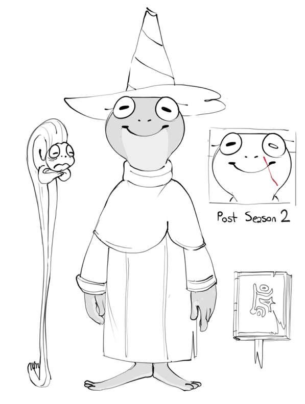 Sketch Sunday 12/10/17 - Frogo and Sal