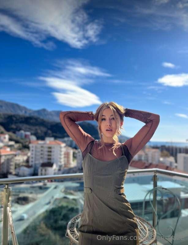 Chasing sunsets on the balcony with a view that steals my he..