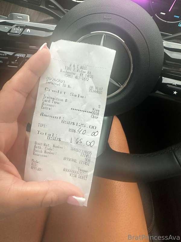 Reimburse my mani and pedi to unlock my feet pics and videos..