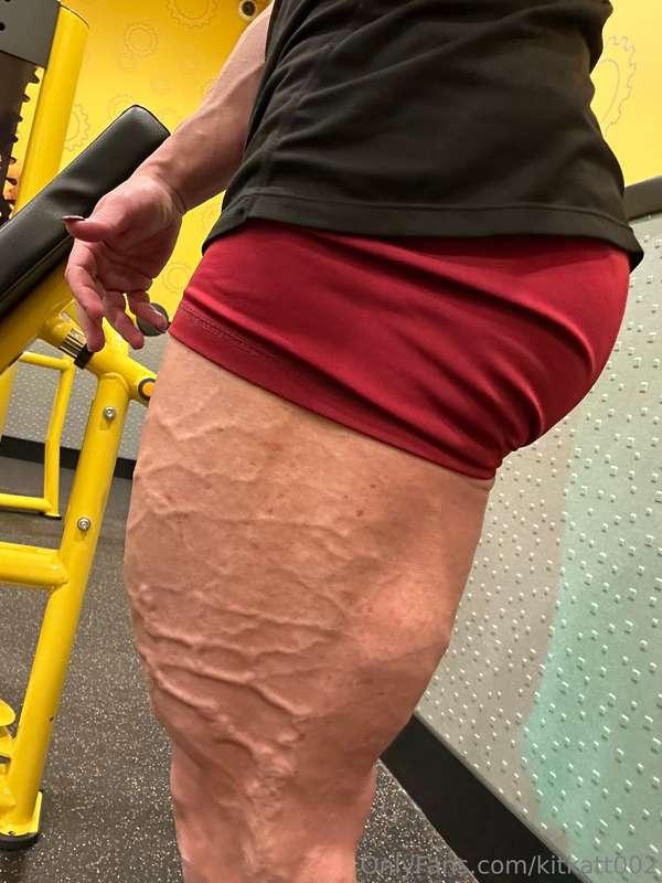 Leg pump today. 💋