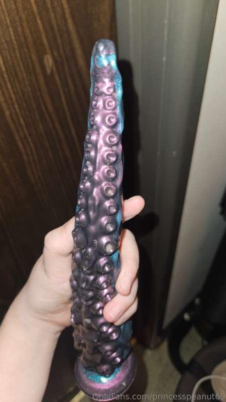 Just filmed the tentacle video. You can see my juice all ove..
