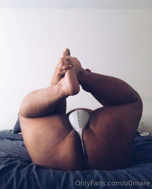 This mesh thong was so tight 😮‍💨