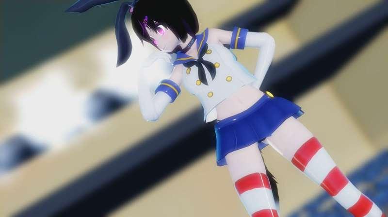 4K UHD 【MMD R-18】 Love Me If You Can - Kaat (Shimakaze cosplay)