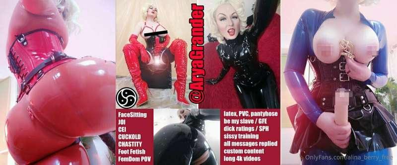 😈LATEX GLAMINATRIX😈
❤️ SUBSCRIBE NOW!!!❤️

JOI Queen 💦  Feti..