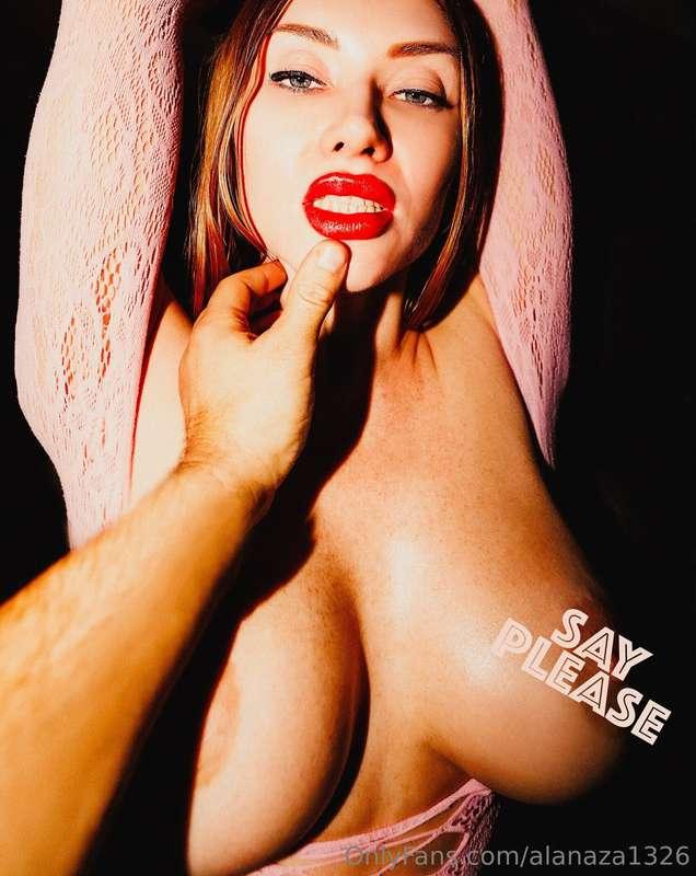 Say please