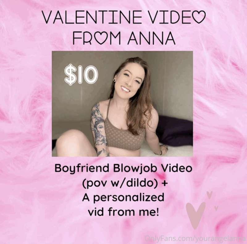 I’m offering a boyfriend pov sloppy dildo blowjob video (tha..