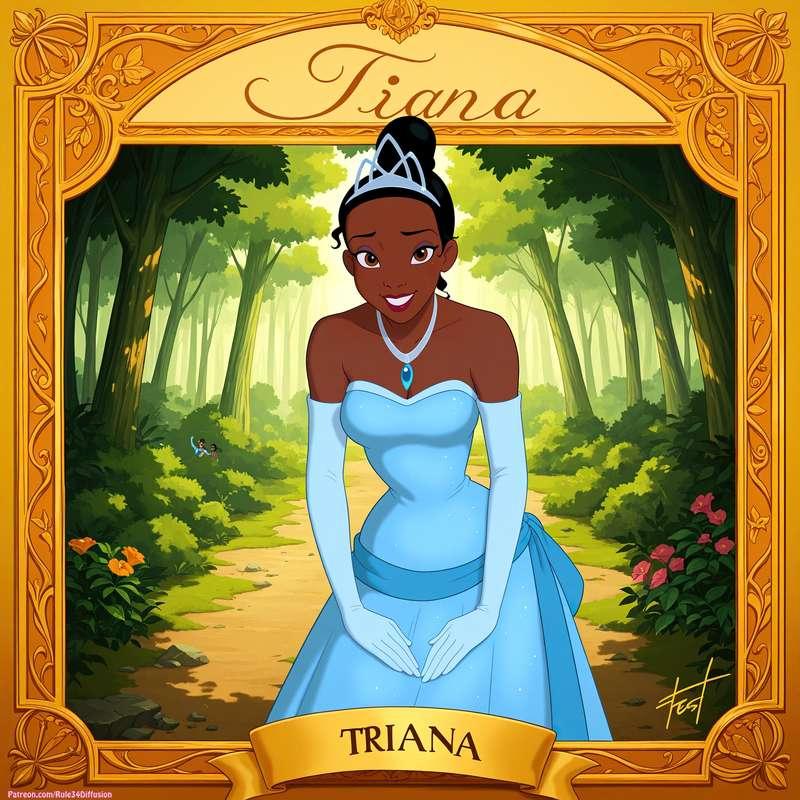 Tiana of The Princess and The Frog Sexy Poses [Gen 2.5]