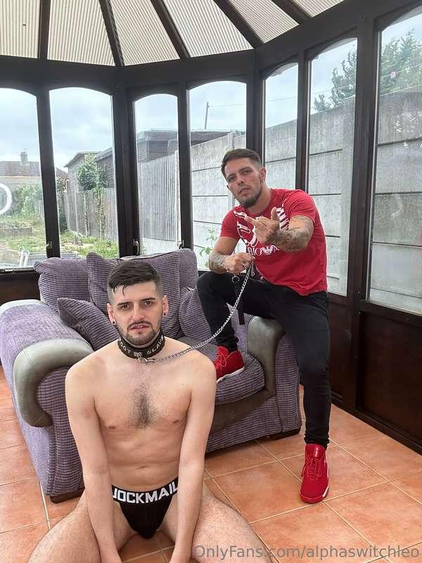 Being trained as @cashkingcallum  pup 😈