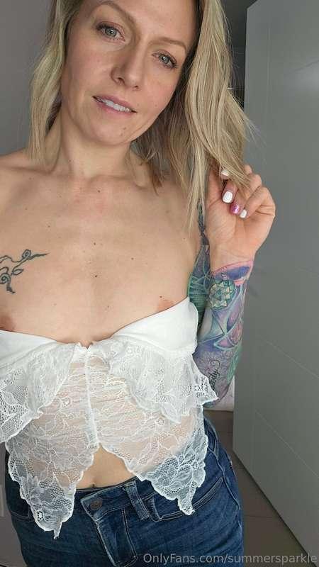 I love how white looks against my skin