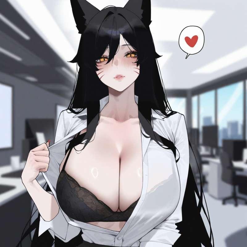  Office lady Ahri ❤️