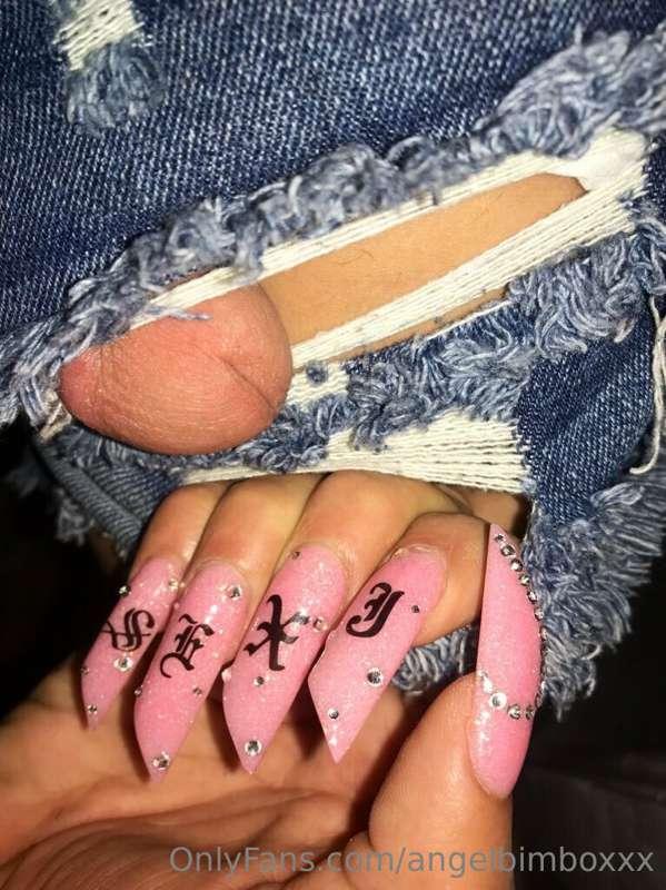 My nails look prettier around my..