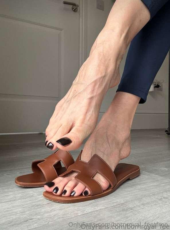 You love my toes in your mouth. 