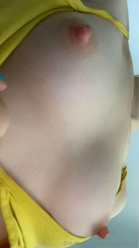 should i put some ice cubes on my nipples?