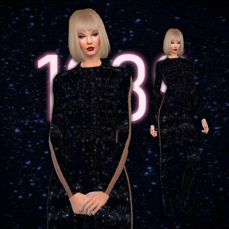 Taylor Swift - 1989 World Tour - I Wish You Would Catsuit - The Sims 4