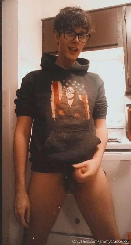 If you've never wanked off in your kitchen before, are you e..