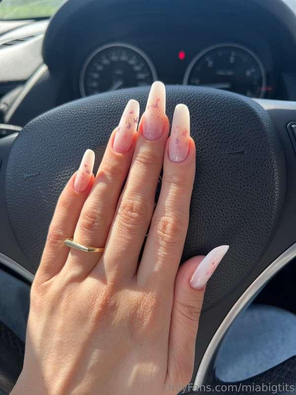 Like my new nails?