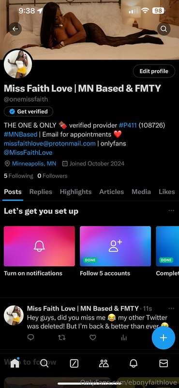 PLEASE FOLLOW MY NEW TWITTER!!! Back and better then ever! I..