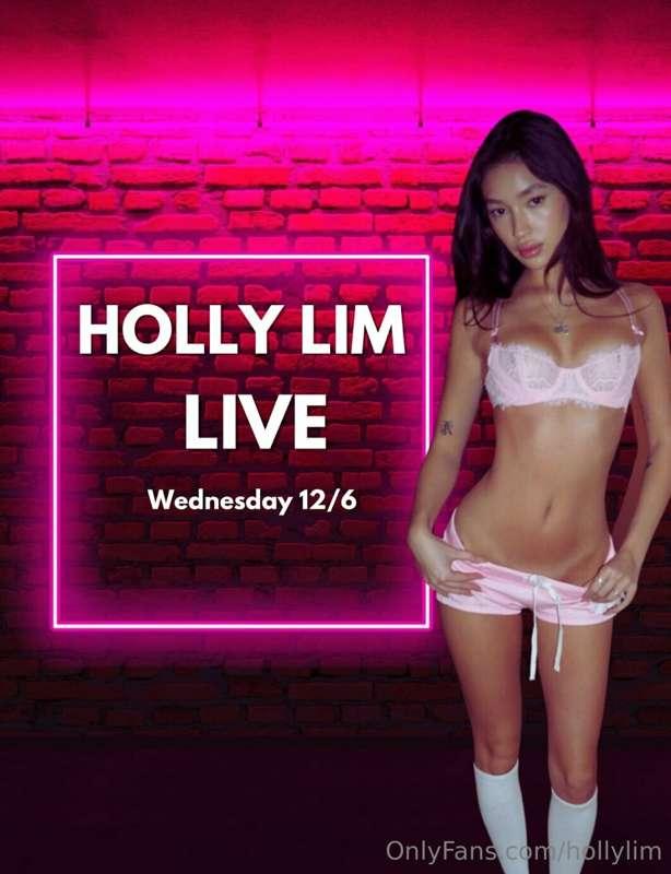 Attention!!! I’m going LIVE WEDNESDAY 12/6 @ **7 PM EST**!!!..