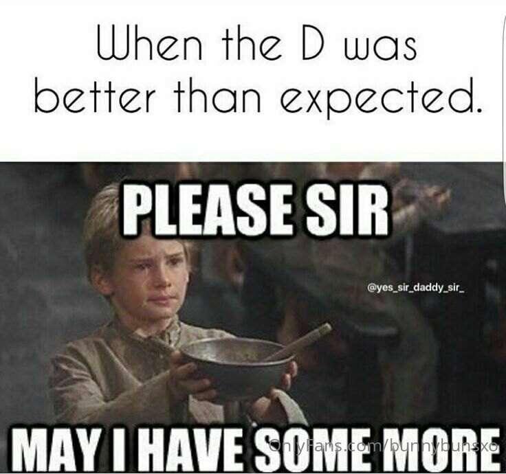 Give me all the D. 😈