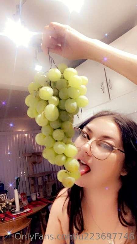 Who wants to feed me tomorrow?! 🍇 I am actually going to be ..