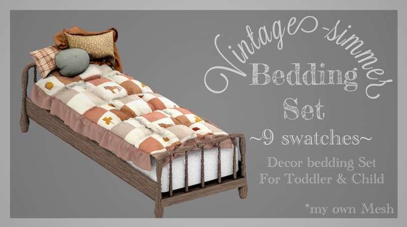 ˗ˏˋBedding Set ˎˊ˗ my own mesh Public realase: October 15