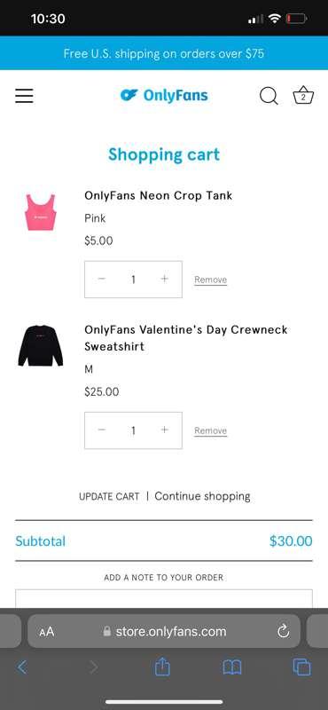 Someone cough up $30 so I can buy some OF merch and I’ll mak..