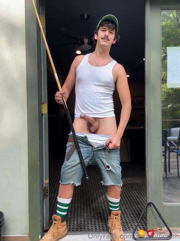 Up for a game? Loser gets railed in the basement