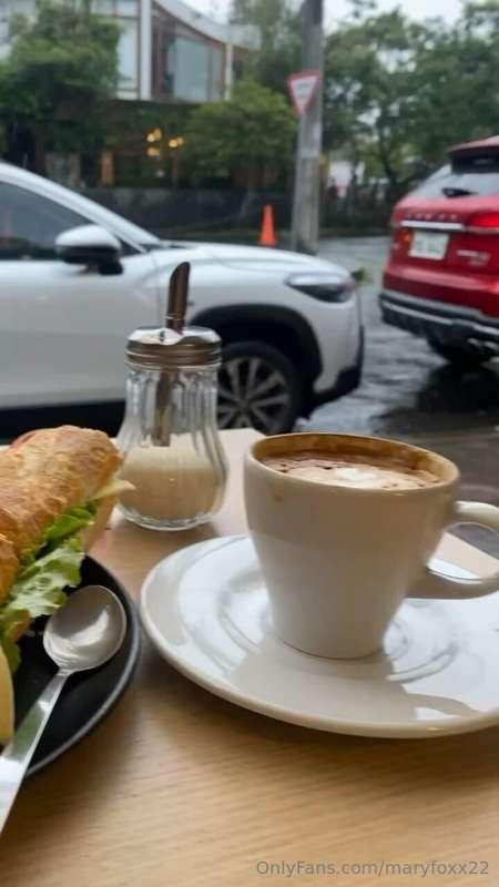 It's cold today, love. Will you buy me a coffee? Let's see h..