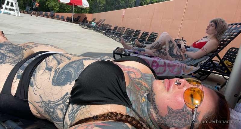 First day back at the pool