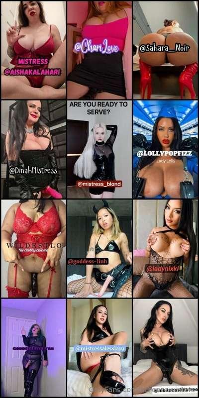 😈 CALLING ALL SUBMISSIVE LOSERS! YOUR NEW FEMDOM QUEENS AWAI..