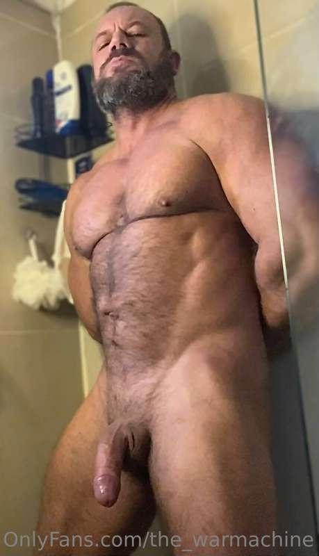 About to shower