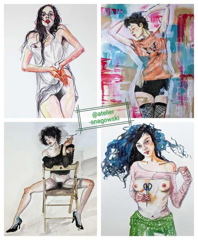 This brilliant artist and wonderful person Xenia Snagowski i..