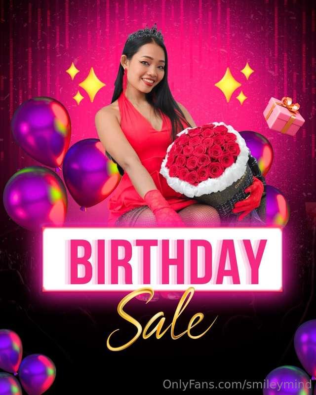 🎉 BIRTHDAY SALE! 🎉Celebrate with me and enjoy an exclusive b..