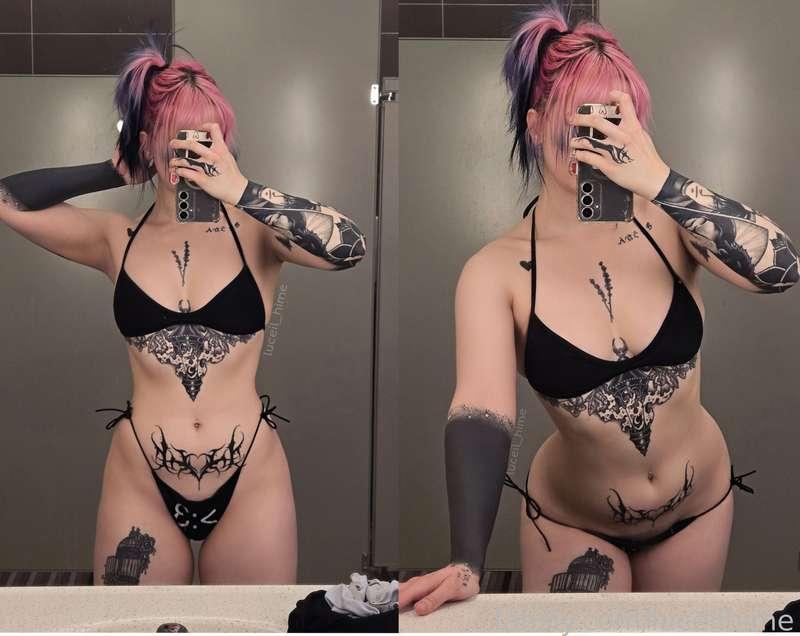 My power has been out all day 🥲 
Was literally in the MIDDLE of cosplay face paint and it went out, ruining my whole plan for today so that blows BUT 
Im gonna salvage it by going to my gym, *granted i already worked out today but my gym has power:P*
Jump in the hot tub and then hit the sauna ♨️🥵
Hope to take some cute pics 

Fingers crossed it comes back on by tonight🤞 🥲 cause idk what to do without AC 

#cute #alt #gym #fit #tattoos #curvy 