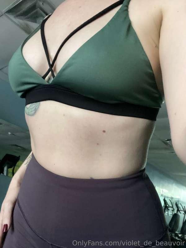 So much cameltoe at the gym 🤭 