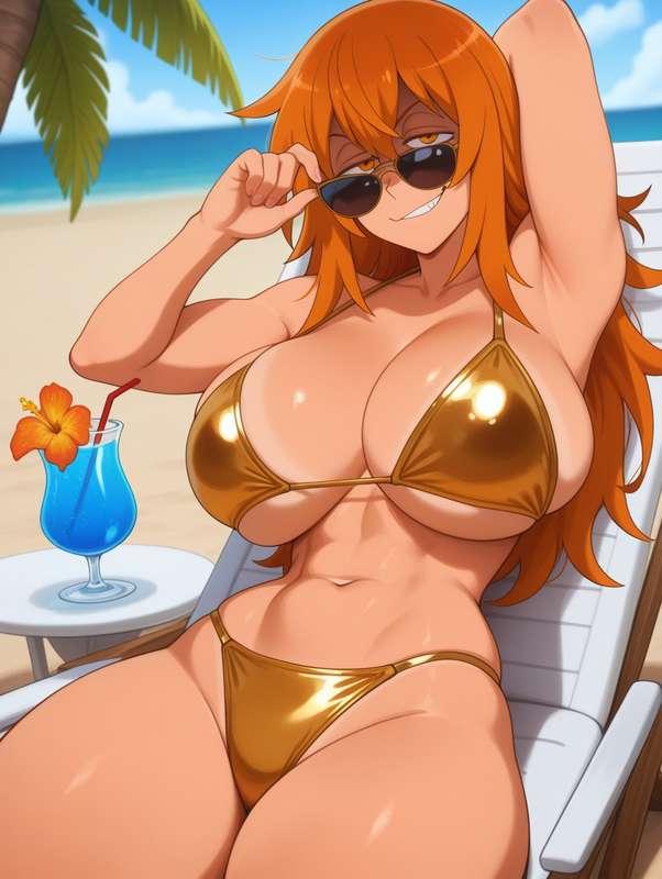 Maki Gamou | Golden Bikini 🏖🔥 [Teaser]