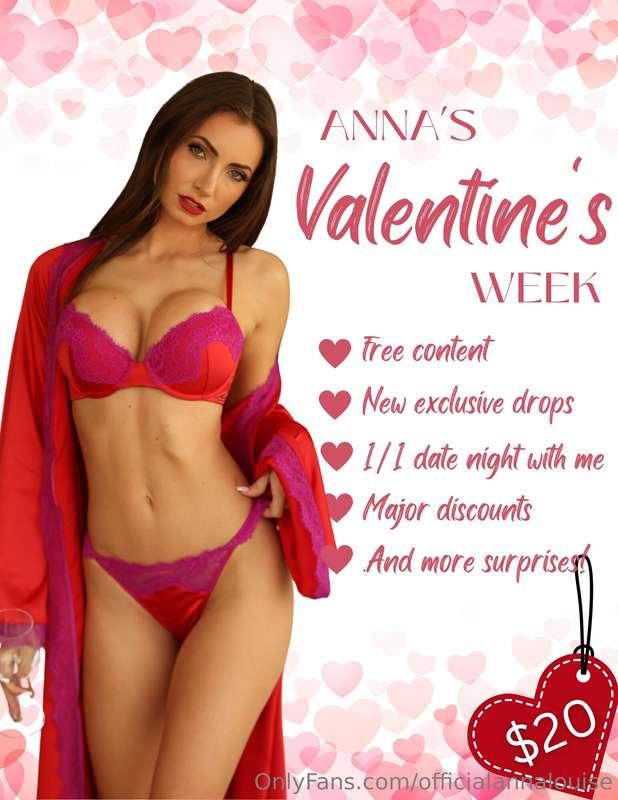 🌸Anna’s Valentine’s Week is HERE! 🌸It’s my favorite week of ..
