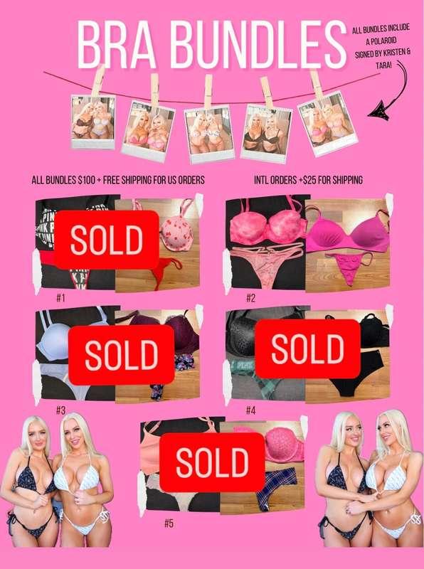 GUYS!! Last chance to get a bra & panty bundle from me and @..