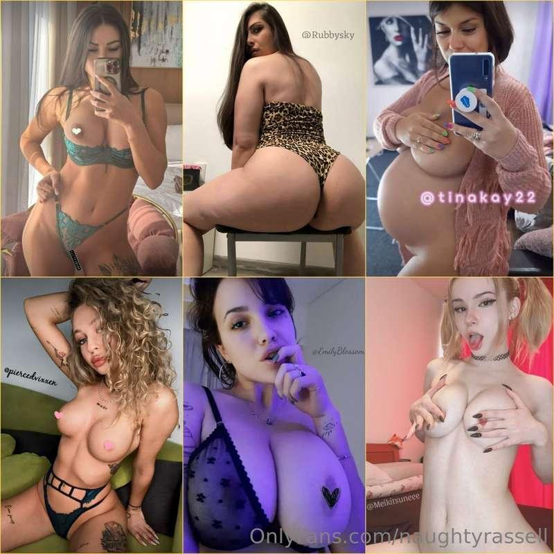 🥵 @VICKYHEART 🥵💕 @RUBBYSKY 💕@TINAKAY22💦💞 @piercedvixxen 💞💦✨😈..