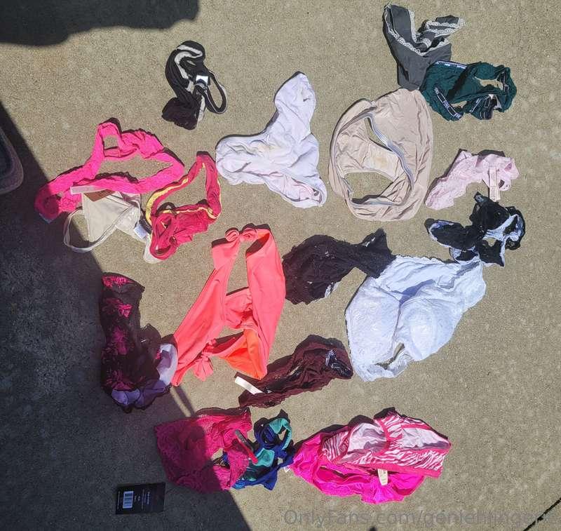 This week only have my soaked panties On sale 1 for 25 / 2 f..