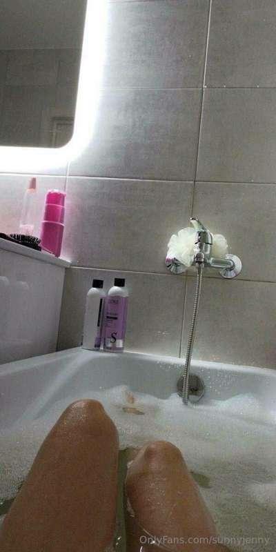 I love taking a bath, hot with bubble bath and rose petals, ..