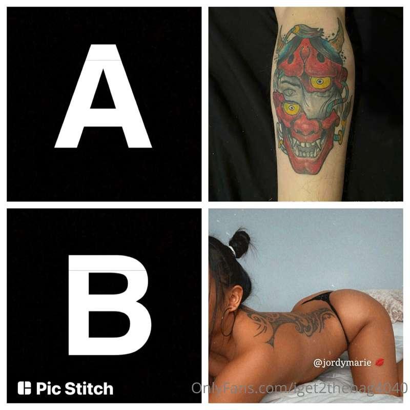 2nd RD of BEST TATTOO CONTEST!!! Vote for BEST TATTOO!! 🏆🏆🏆🏆..