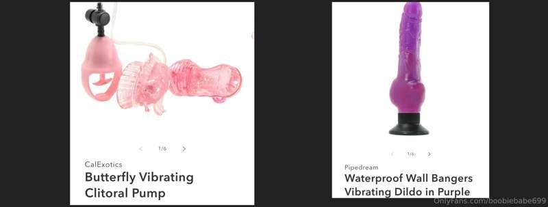 Reach the goal and I'll buy this vibrating suction dildo and..