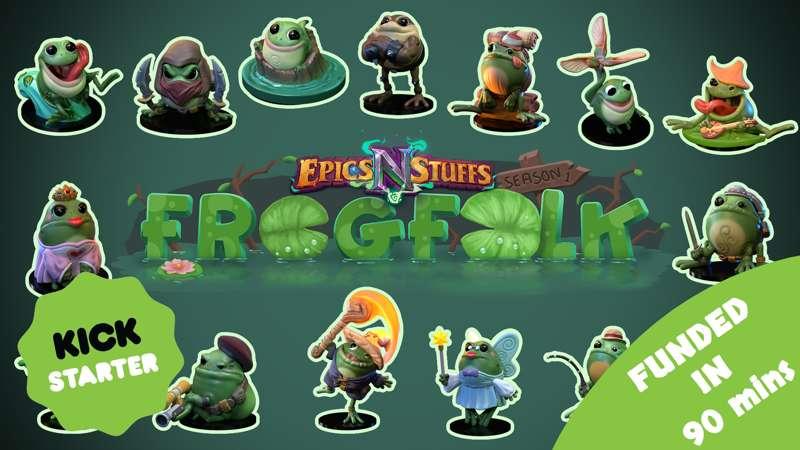 Frogfolk Funded in 90 mins!