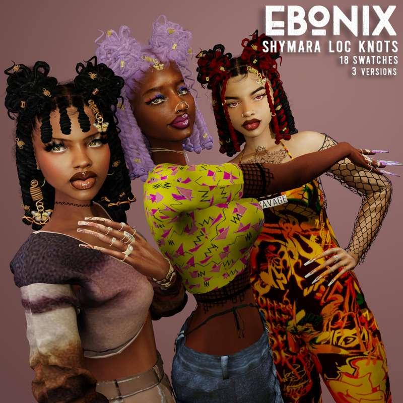 🦋 Shymara Bob Loc Knots 🦋