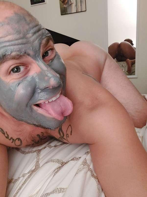 Did a face mask last night. Treat thyself they say. Speaking..